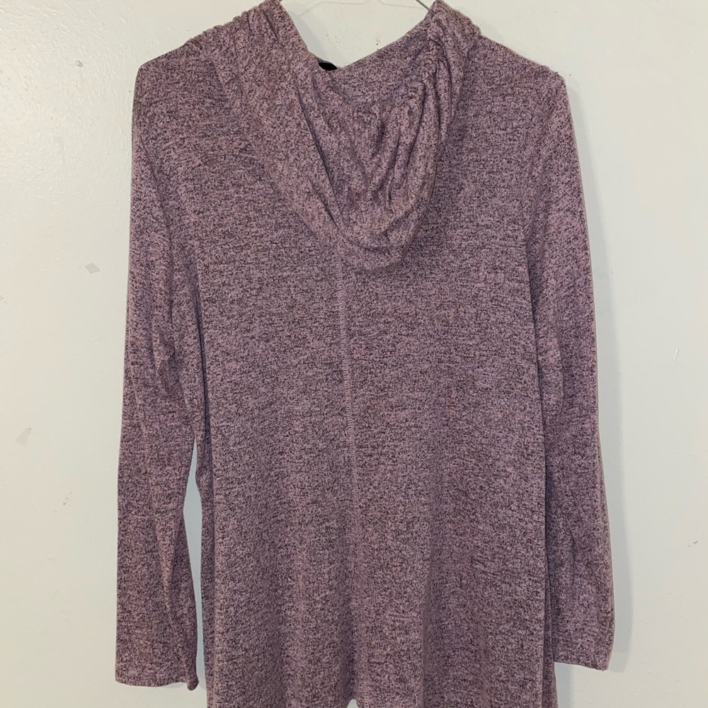 Premise Purple Long Sleeve Hoodie Top - Picture 5 of 7